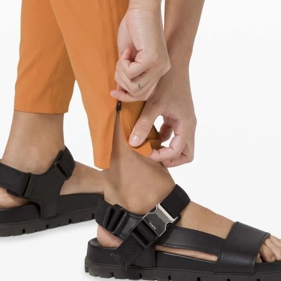 Lululemon Women's LAB Sarala Jumpsuit Orange Trut Tangerine Size MEDIUM NWT - Picture 6 of 16